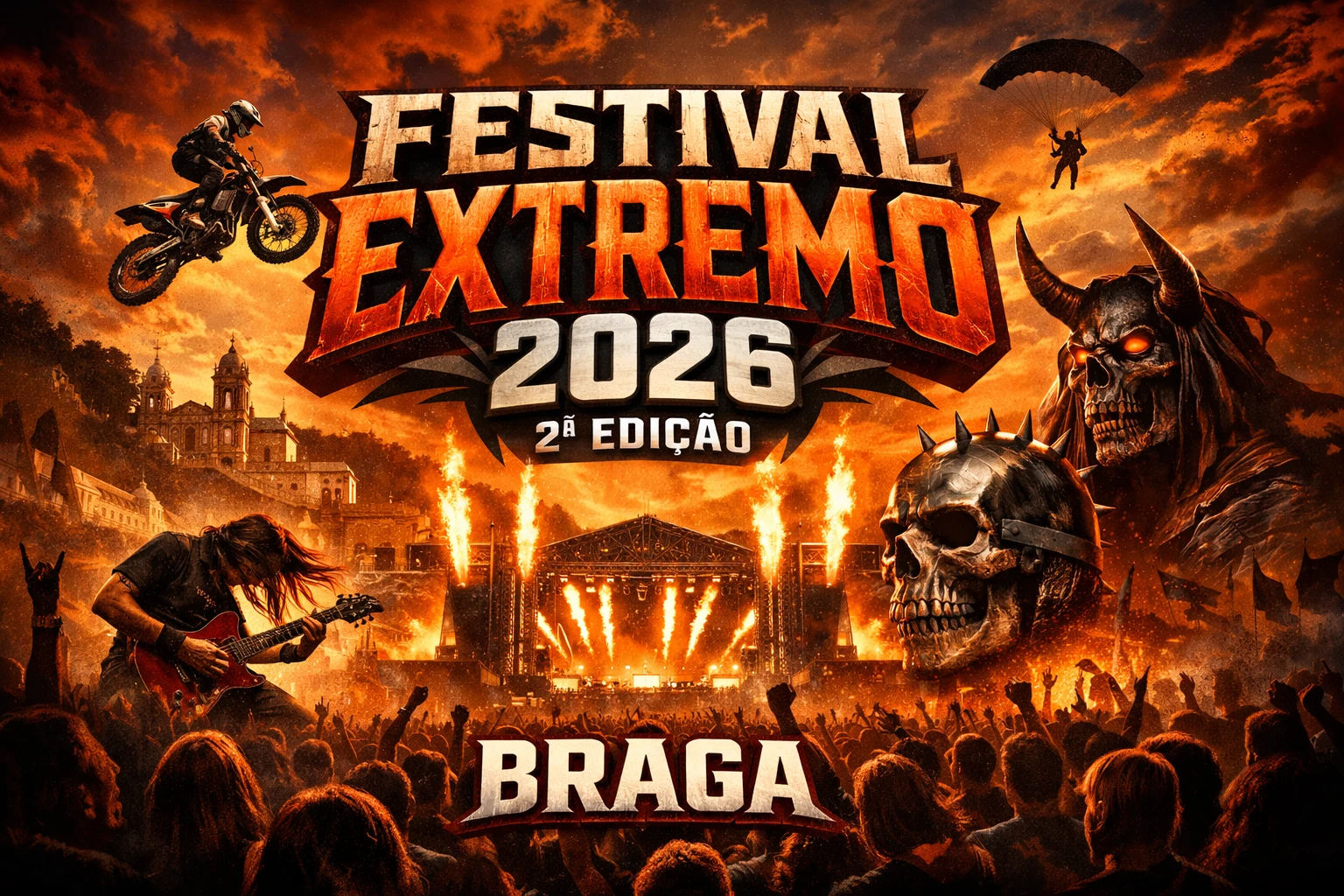 Festival Extremo 2026 (2nd Edition) Braga cover