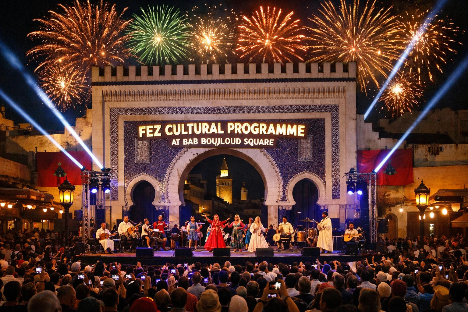 Fez Cultural Programme at Bab Boujloud Square 2026 cover