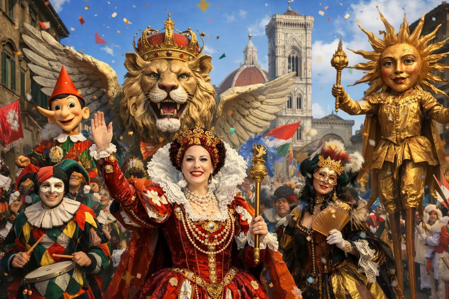 Florence Carnevale Parade 2026