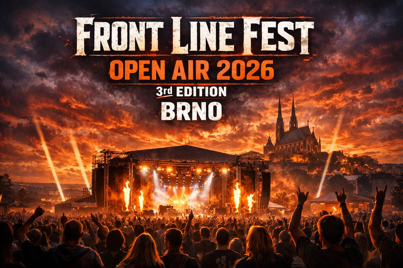 Front Line Fest — Open Air 2026 (3rd Edition) Brno cover