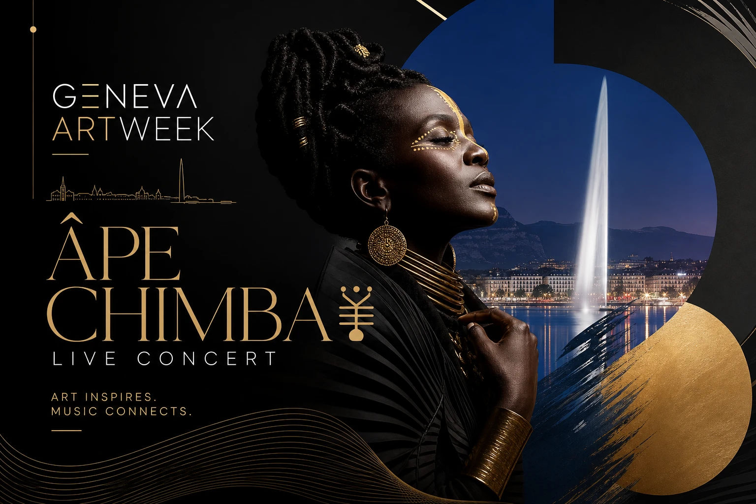 Geneva ArtWeek – Âpe Chimba Live Concert 2026 cover
