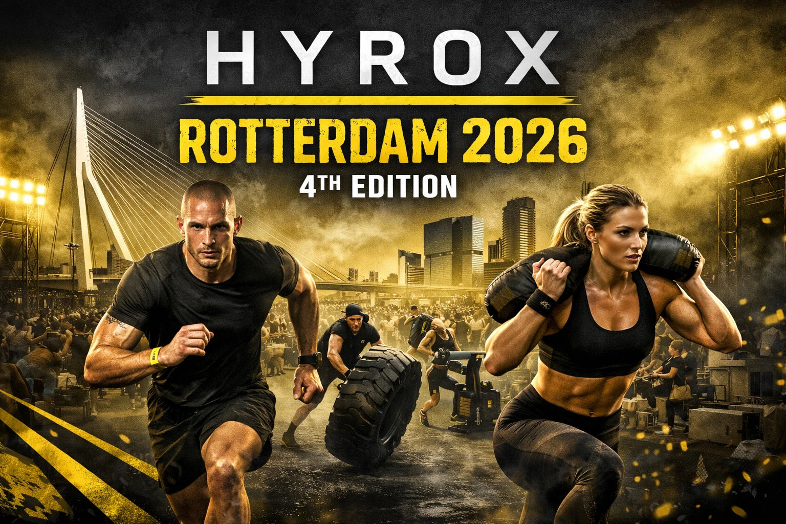 HYROX Rotterdam 2026 - Sport / Fitness / HYROX event in Rotterdam