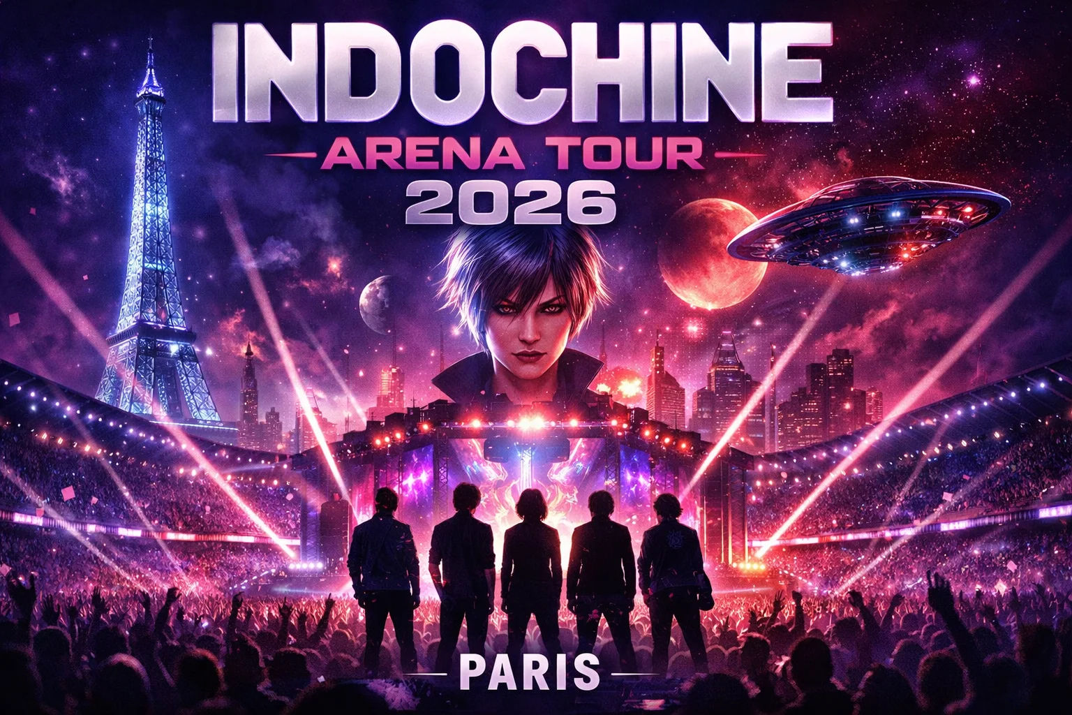 Indochine “Arena Tour” 2026 - Event in Paris