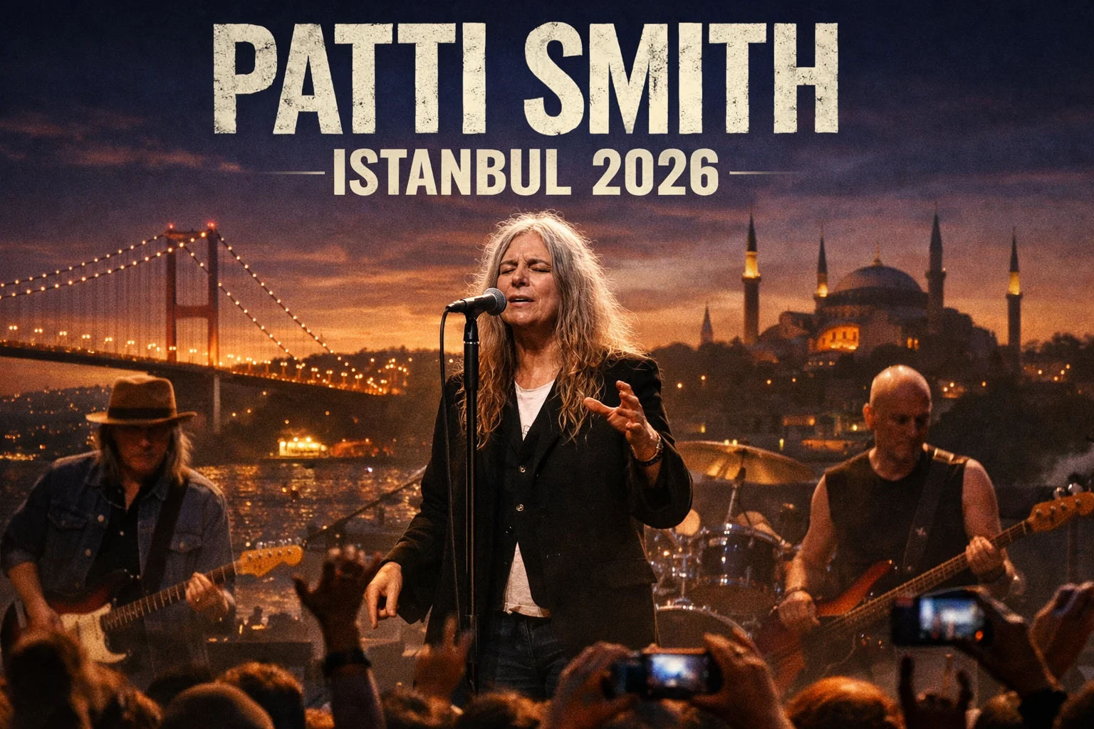 Patti Smith concert Istanbul 2026
