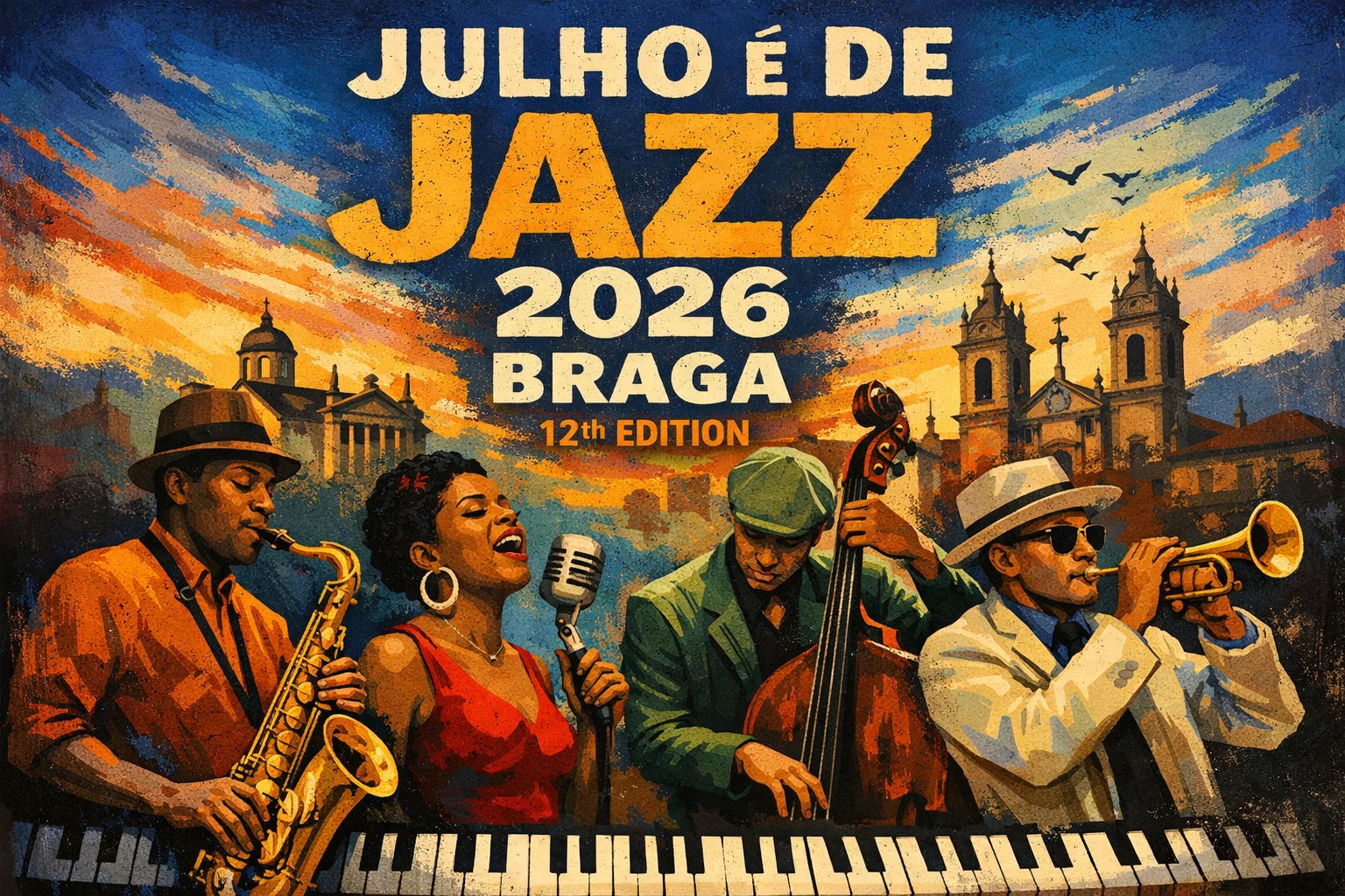 Julho é de Jazz 2026 (12th Edition) Braga cover