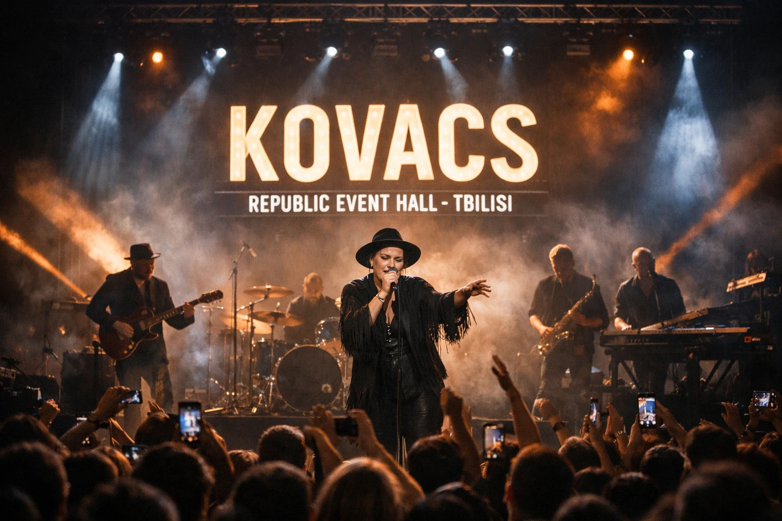Kovacs at Republic Event Hall Tbilisi 2026 cover