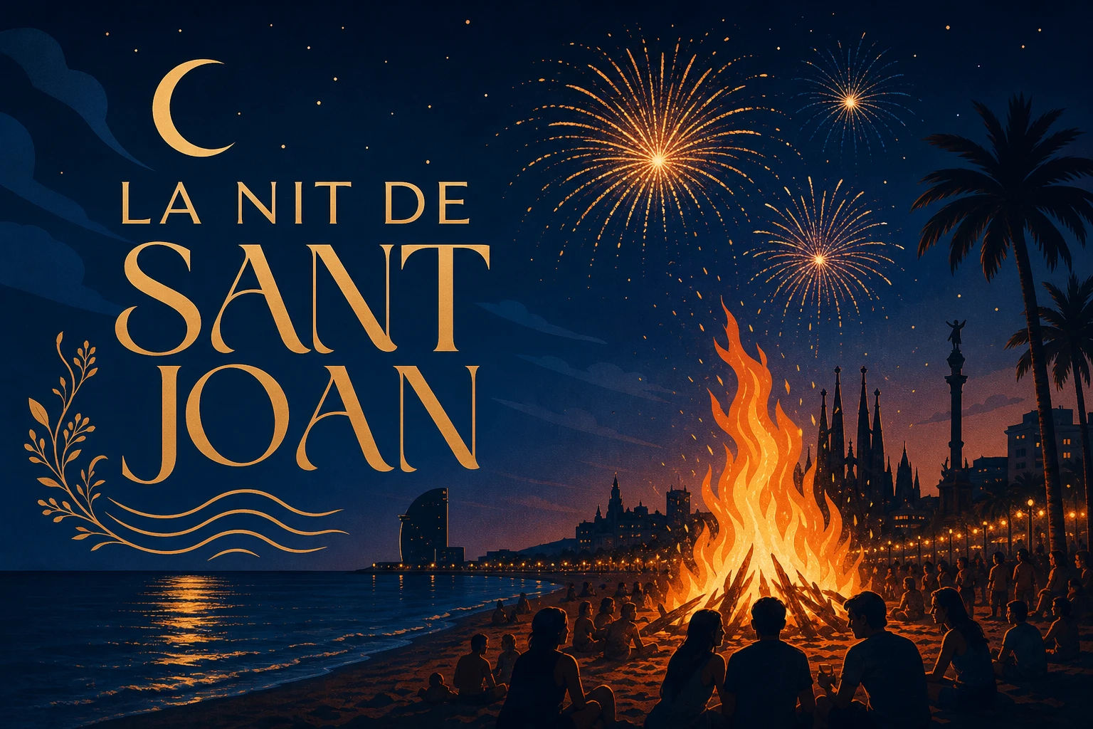 La Nit de Sant Joan 2026 - Cultural / Fire Festival event in Barcelona