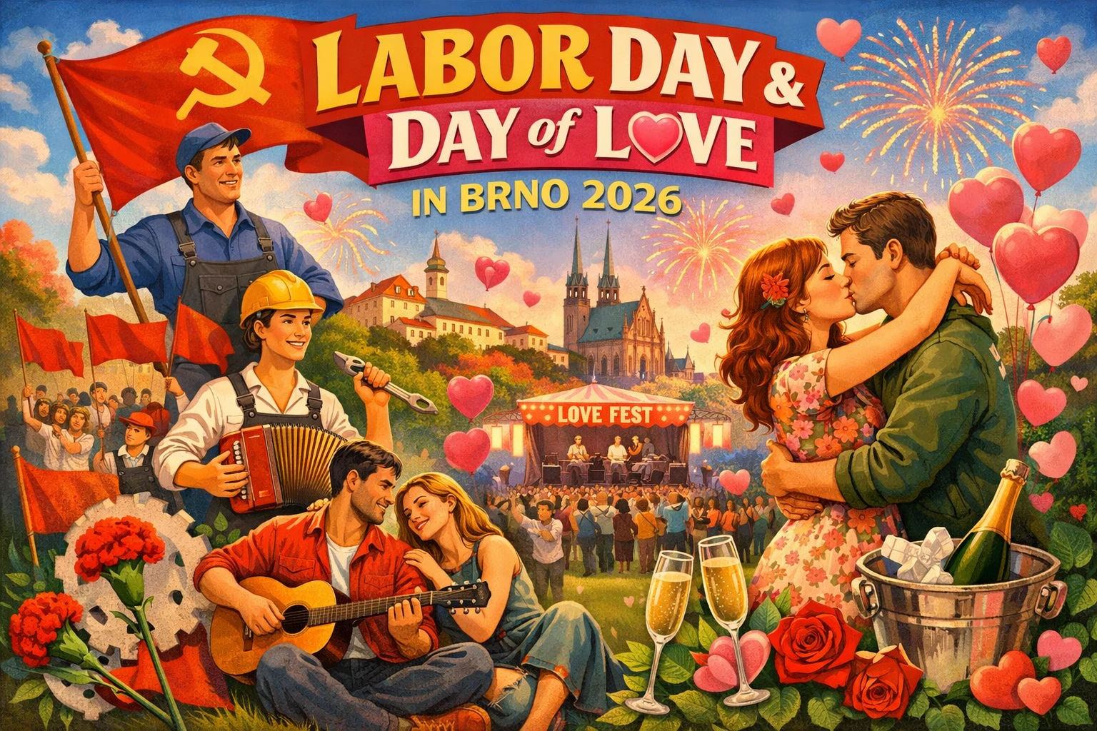 Labor Day and the Day of Love in Brno 2026