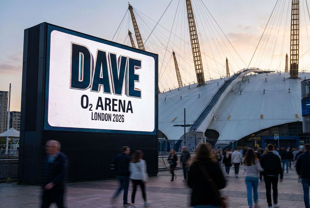 The O2 arena: Dave Concert 2026 - Event in London