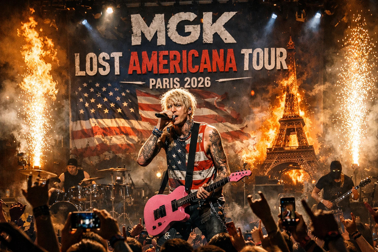 MGK (Machine Gun Kelly) 2026 Paris - Event in Paris