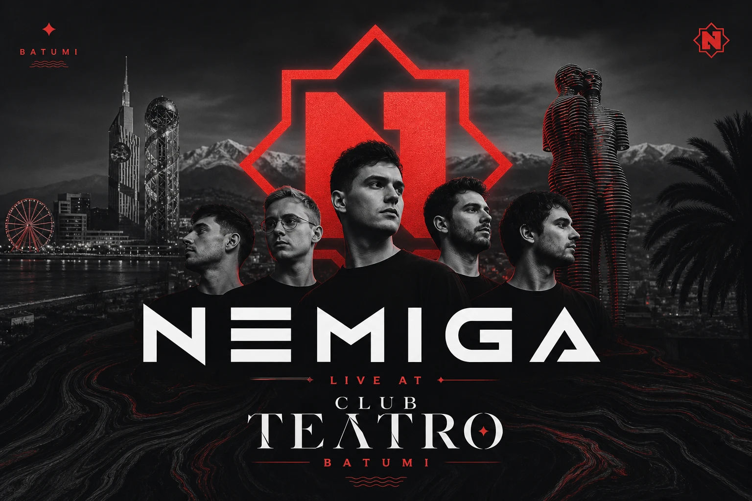 NEMIGA – Live at Club Teatro 2026 cover