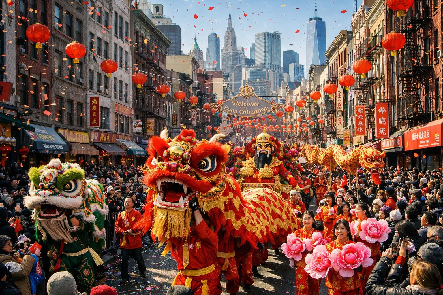 Lunar New Year Parade (Manhattan Chinatown) 2026