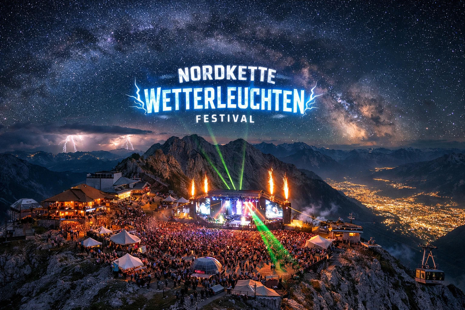 Nordkette Wetterleuchten Festival 2026 cover