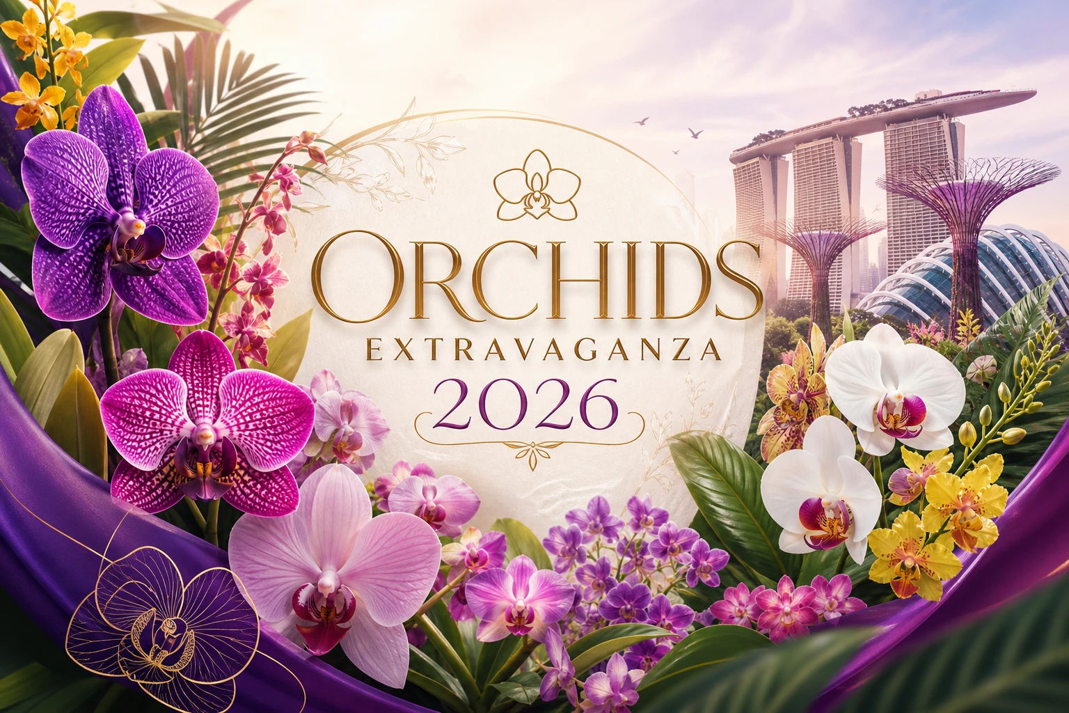 Orchids Extravaganza 2026 cover