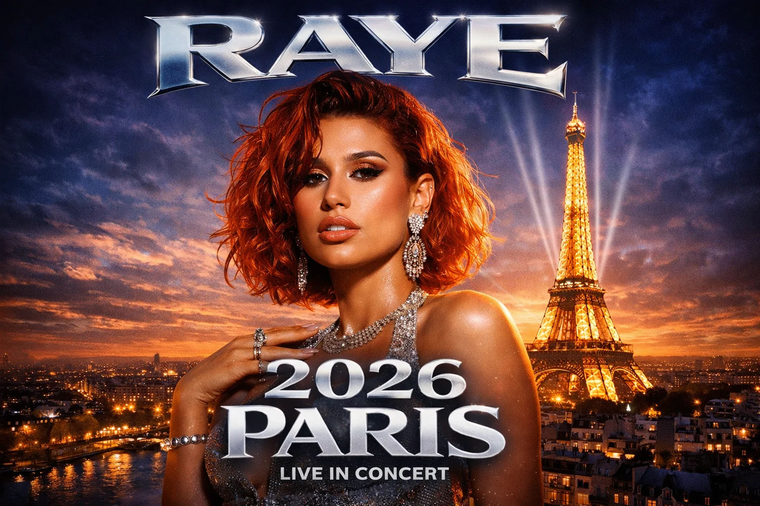 RAYE 2026 Paris concert