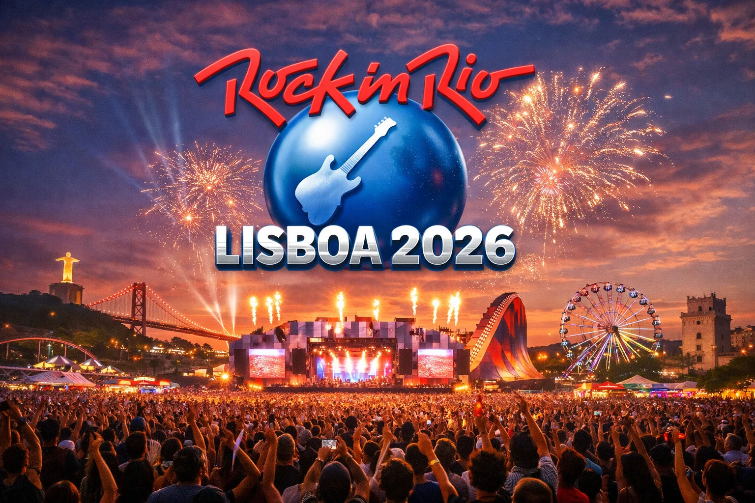 Rock in Rio Lisboa 2026 (11th edition) cover