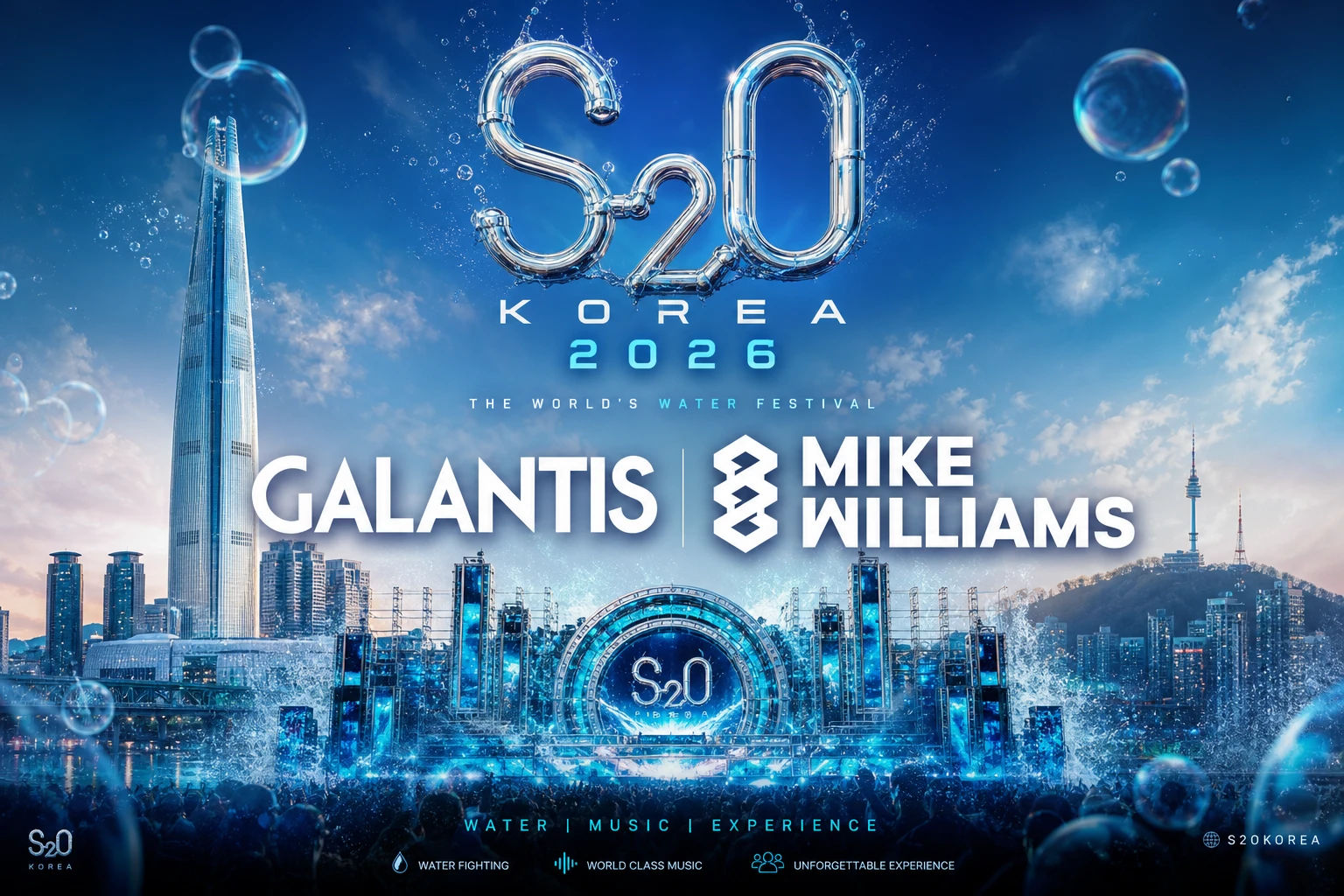 S2O Korea 2026 (Galantis, Mike Williams) - Event in Seoul
