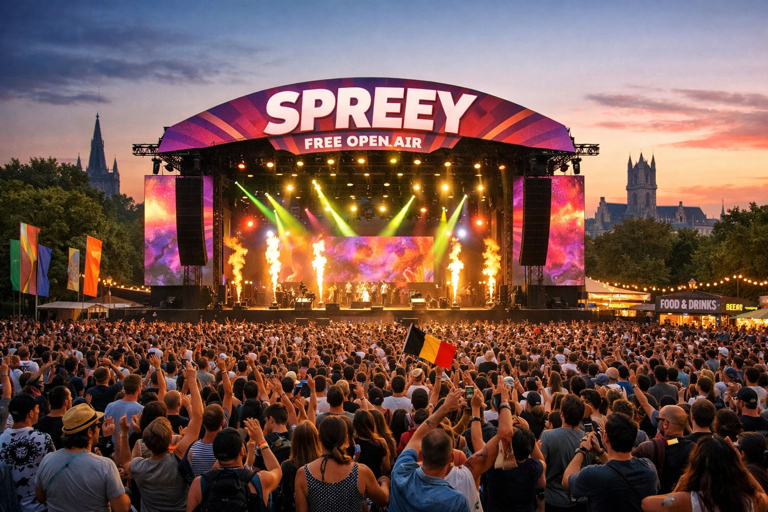 SPREEY Free Open Air at Zuidpark Ghent 2026