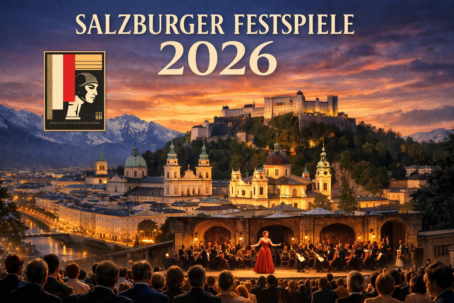 Salzburg Festival (Salzburger Festspiele) 2026 — Opening Weekend / July Programme cover