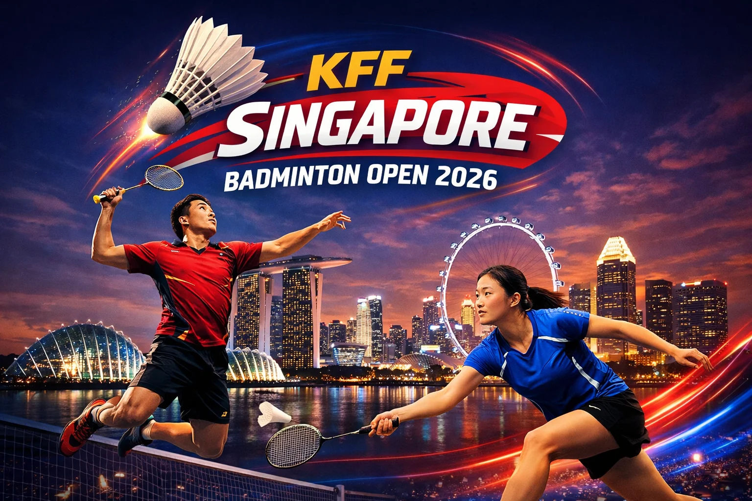 KFF Singapore Badminton Open 2026 cover