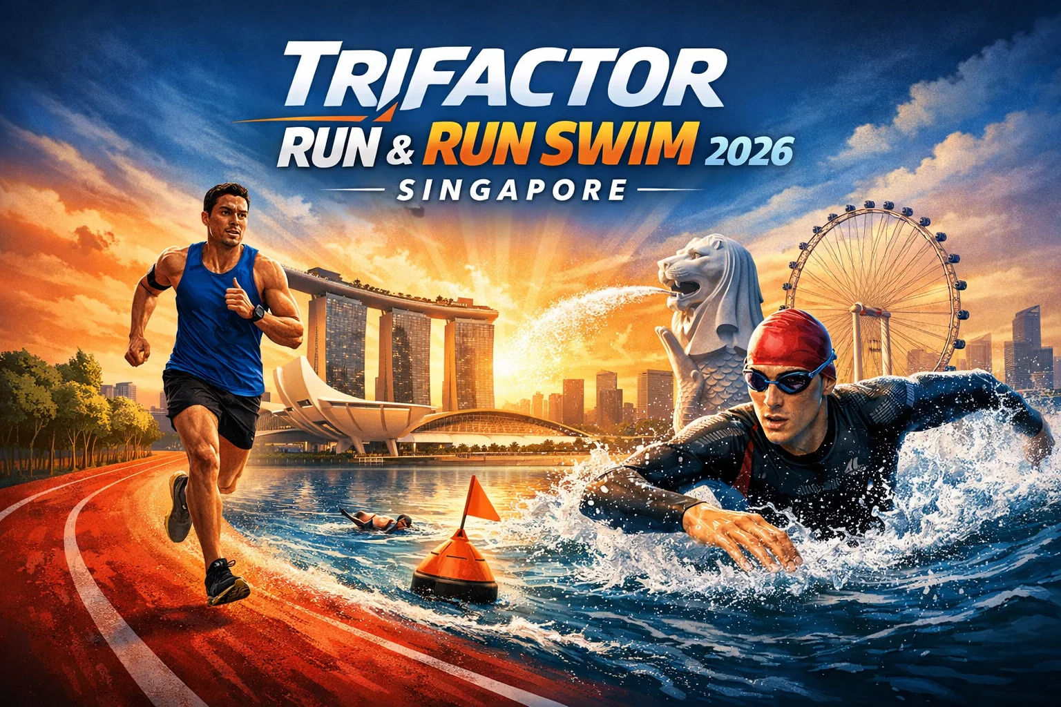 TriFactor Run & Run Swim 2026 cover