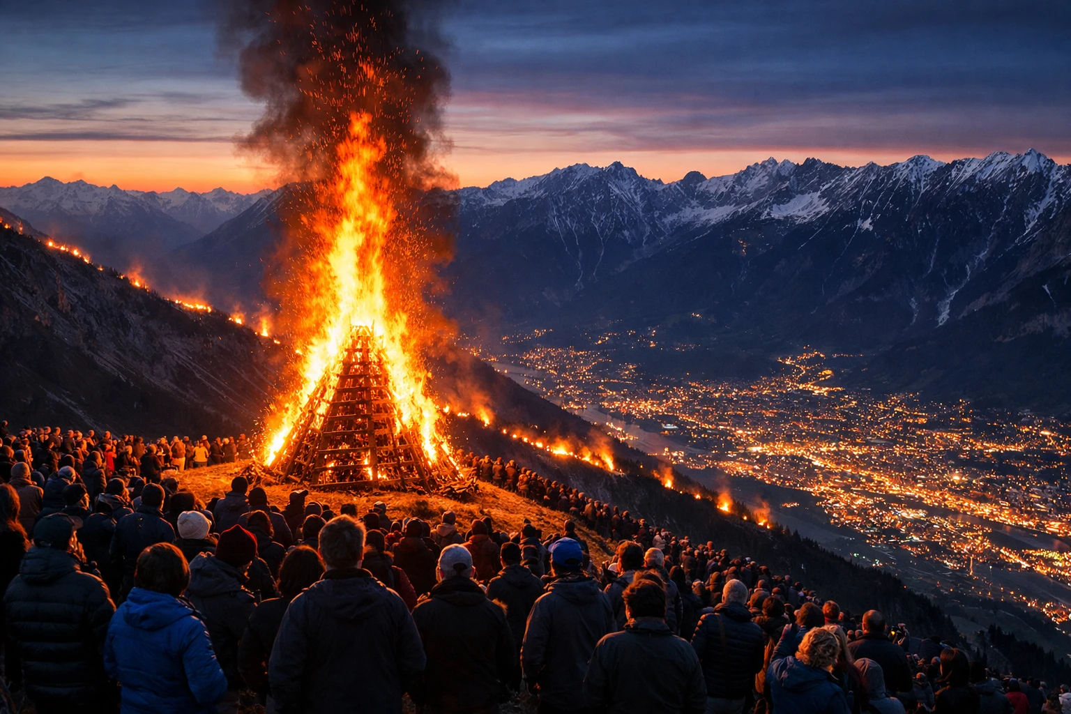 Sonnwendfeuer on the Nordkette 2026 cover
