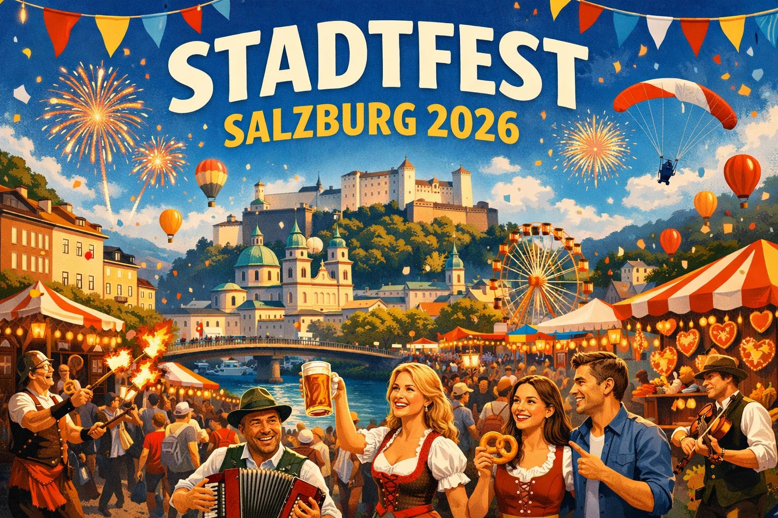 Stadtfest Salzburg 2026 / Salzburg City Festival 2026 cover