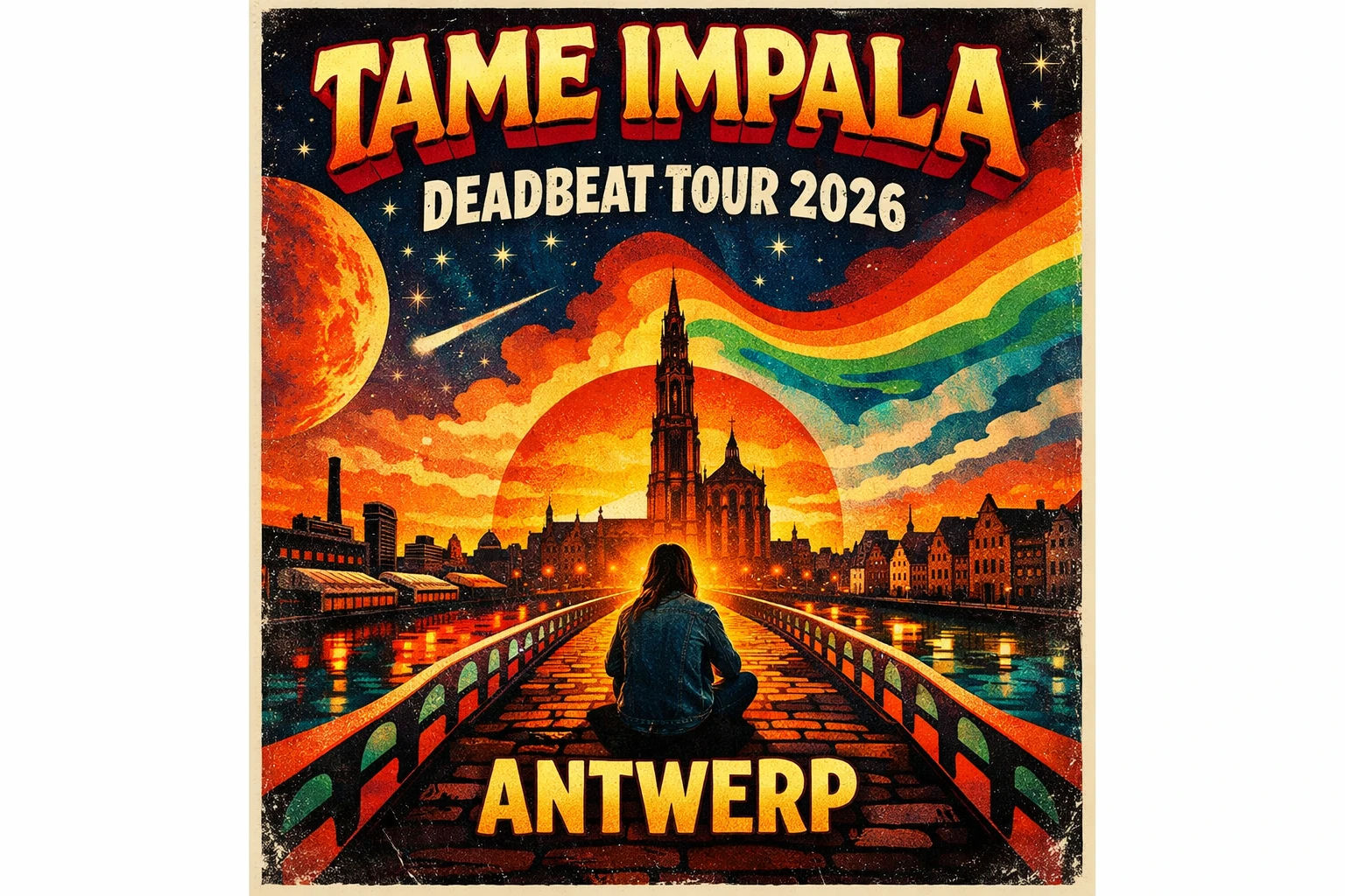 Tame Impala: Deadbeat Tour 2026 cover