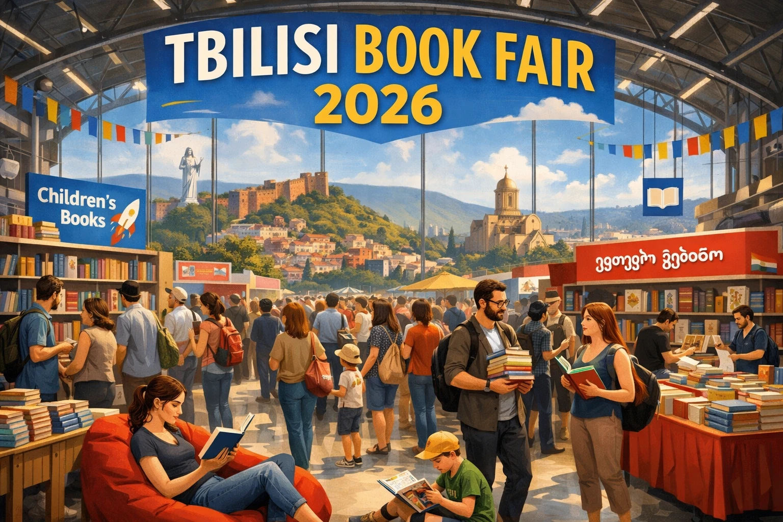 Tbilisi Book Fair 2026 - Cultural / Books / Fair event in Tbilisi