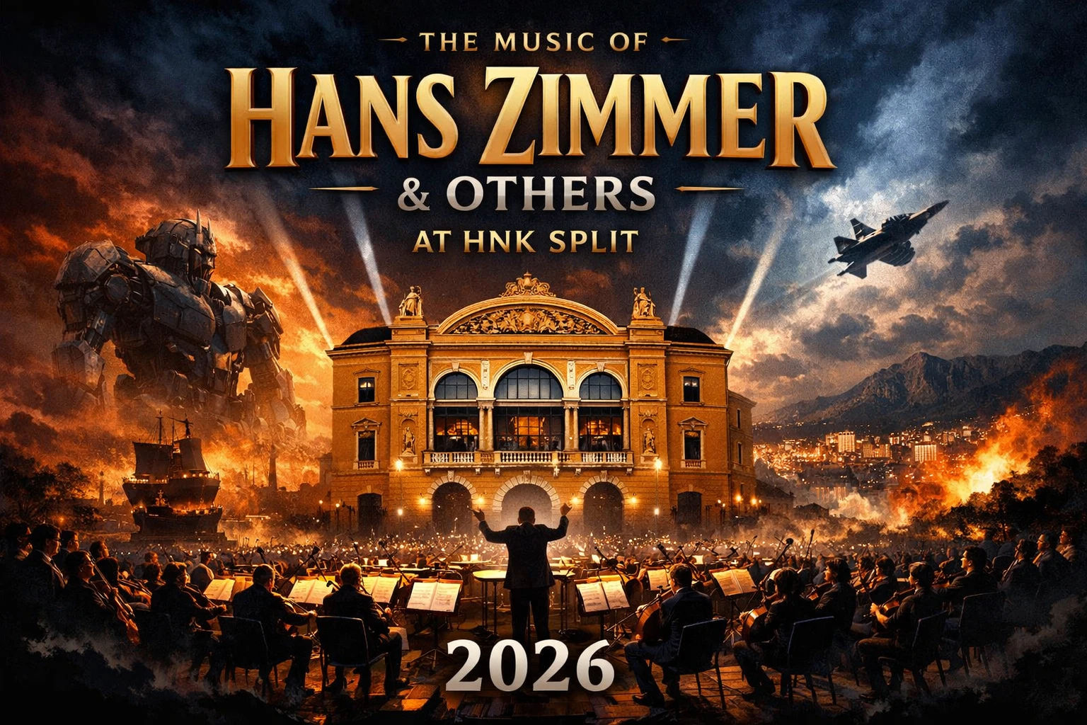 The Music of Hans Zimmer & Others at HNK Split 2026 cover