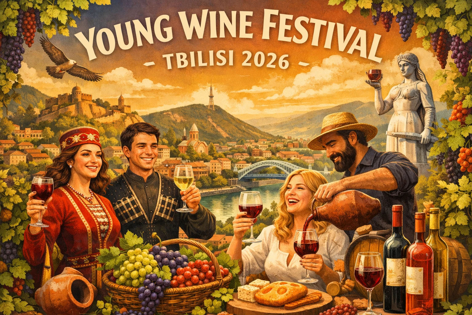 Young Wine Festival Tbilisi 2026 cover
