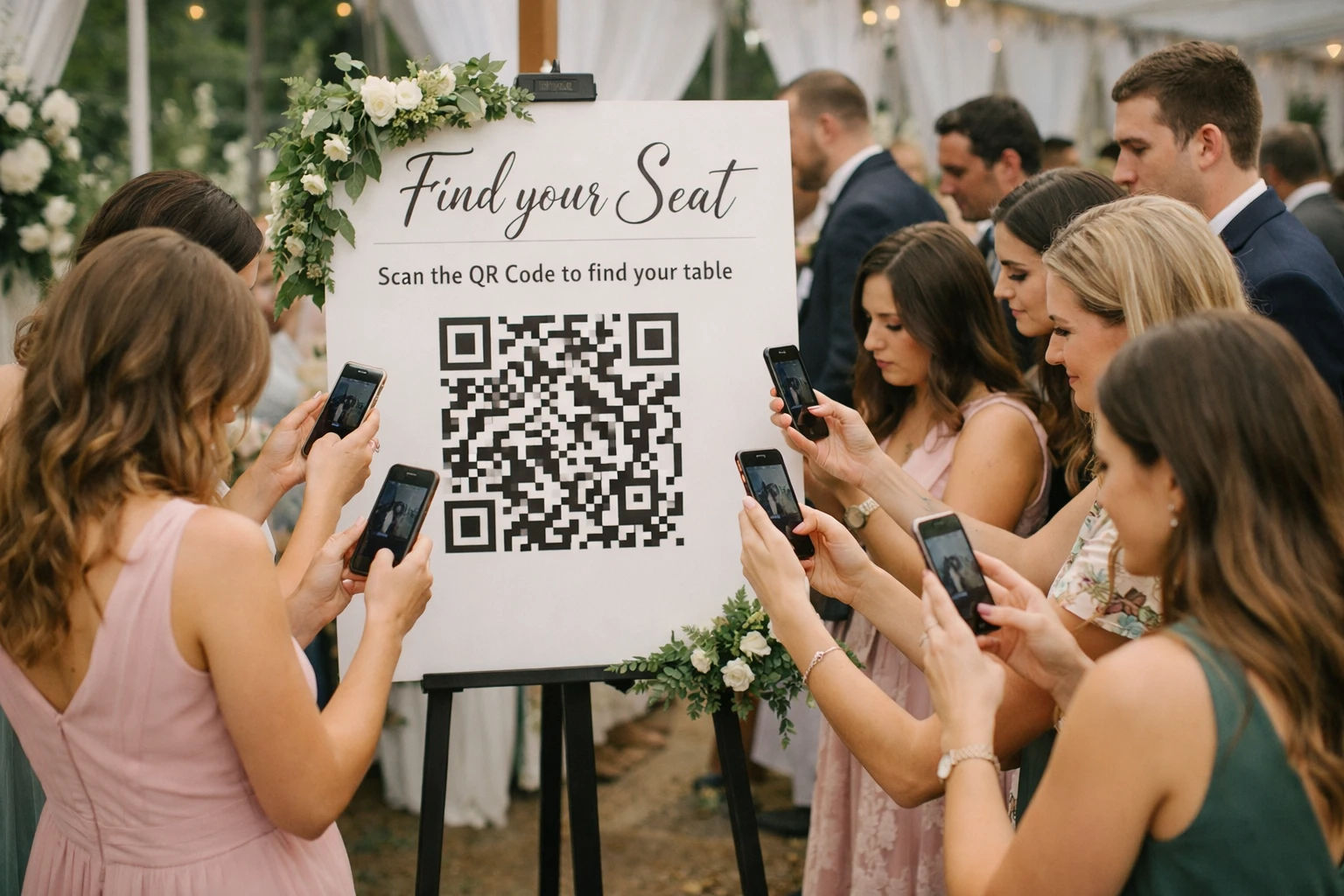 Find Your Seat with QR Code: A Smarter Seating Solution for Weddings and Events