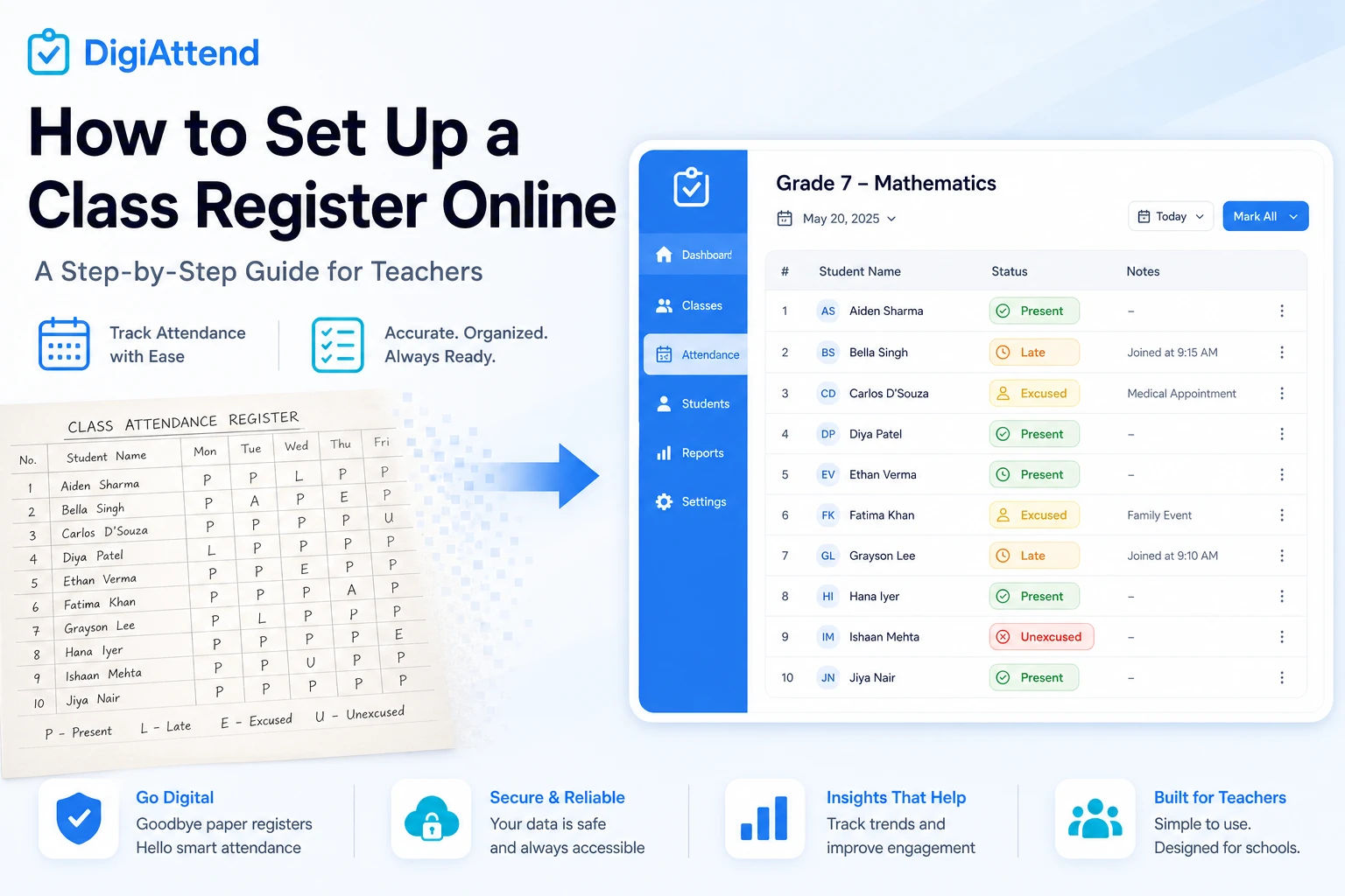 How to Set Up a Class Register Online: A Step-by-Step Guide for Teachers