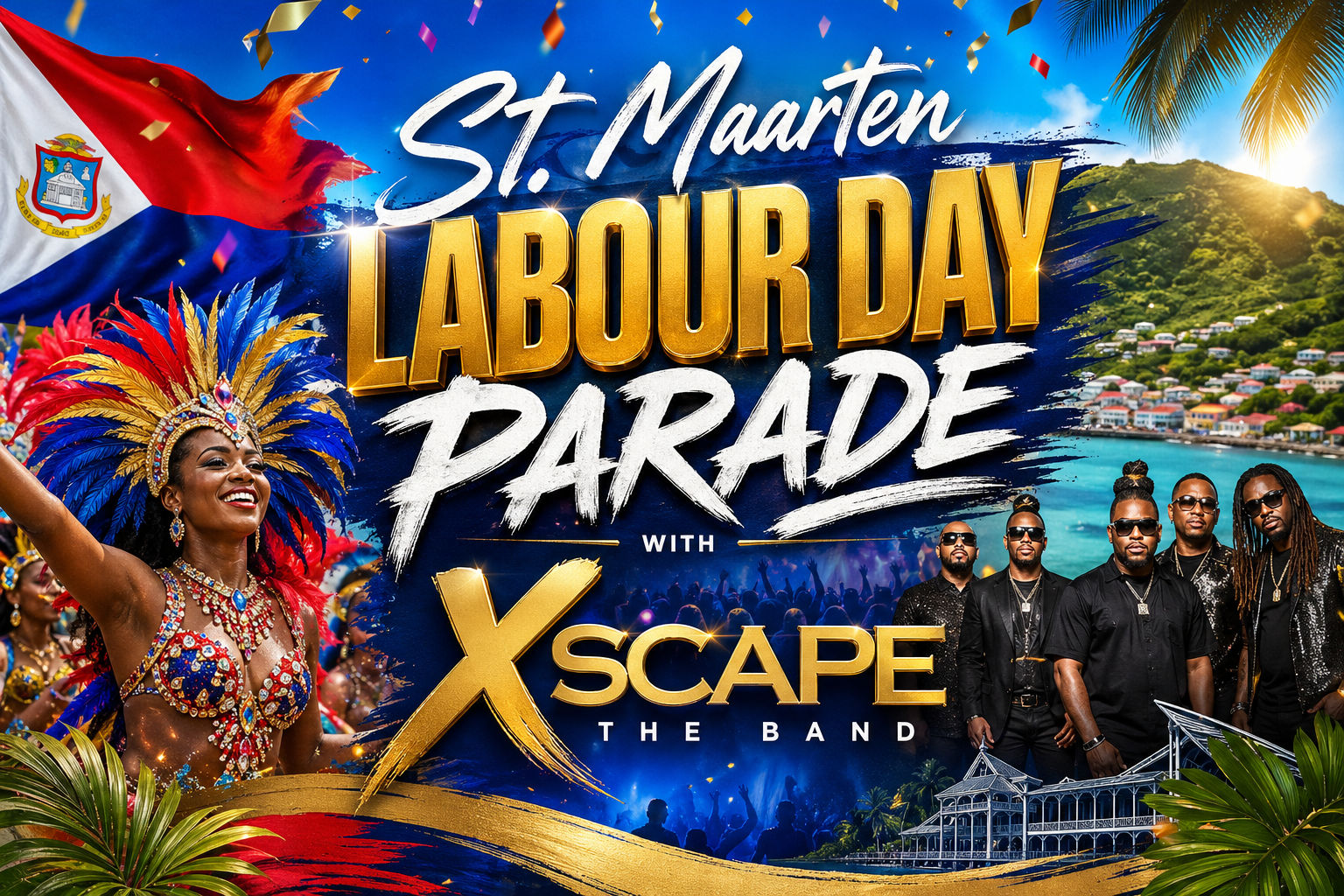 Labour Day Parade 2026 with Xscape the Band