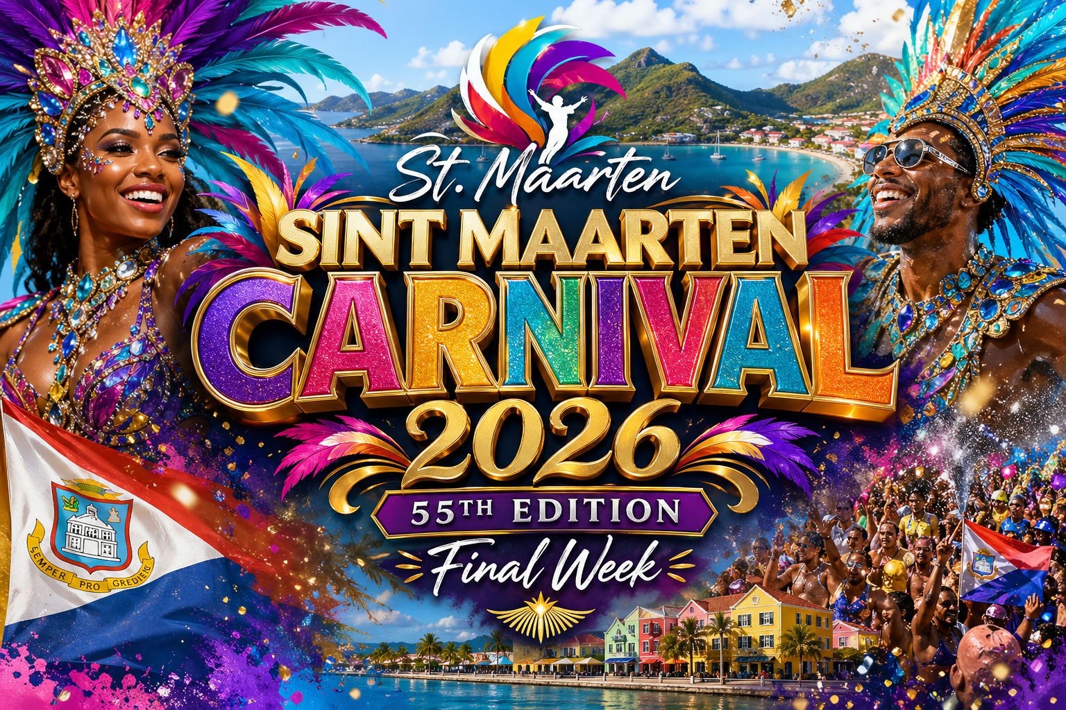 Sint Maarten Carnival 2026 — 55th Edition 