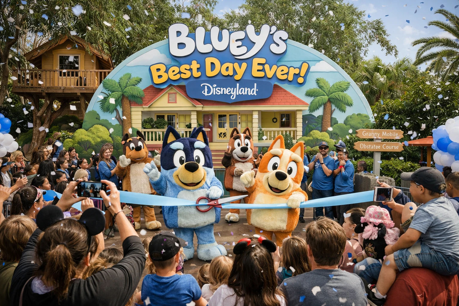 Bluey's Best Day Ever Opens at Disneyland March 22