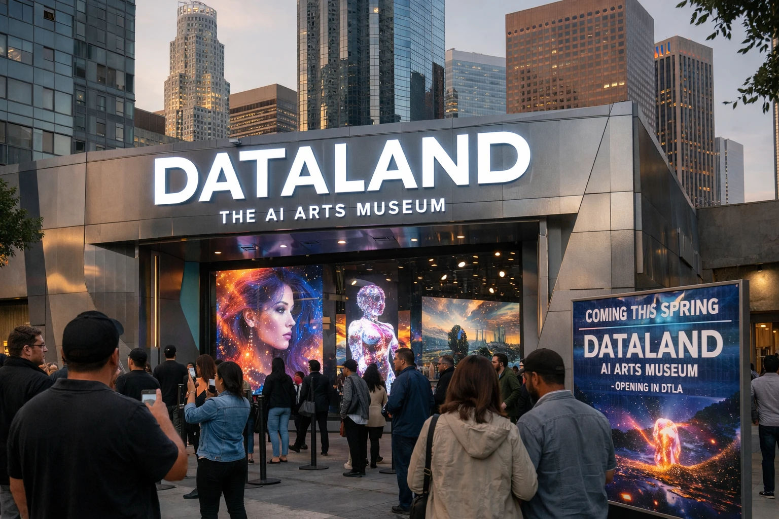 DATALAND: World's First AI Arts Museum Opens in DTLA