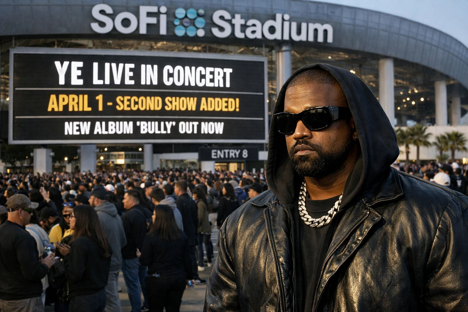 Ye Adds a Second SoFi Show and Over 1 Million People Tried to Buy Tickets