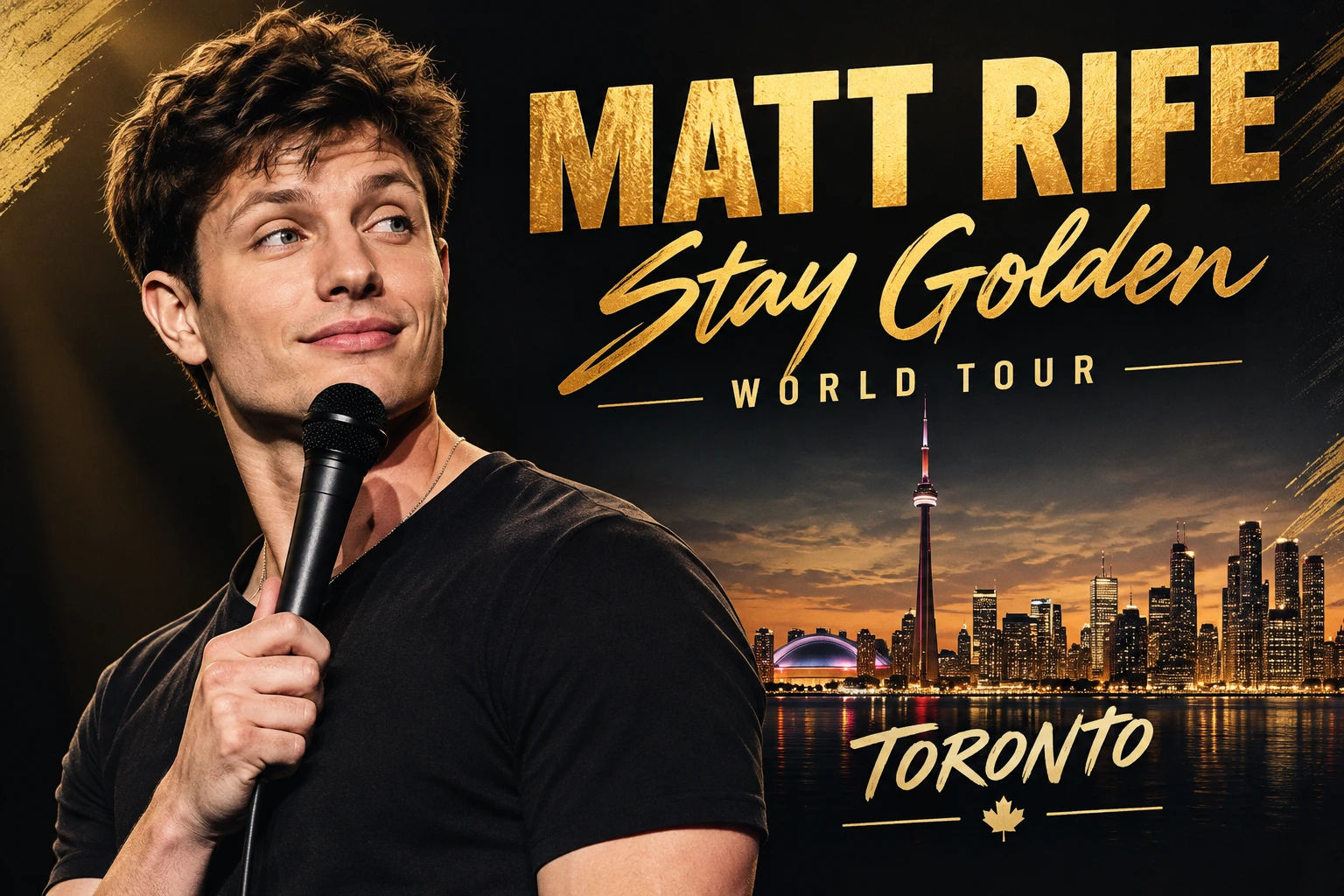 Matt Rife Stay Golden World Tour Toronto 2026 Guide