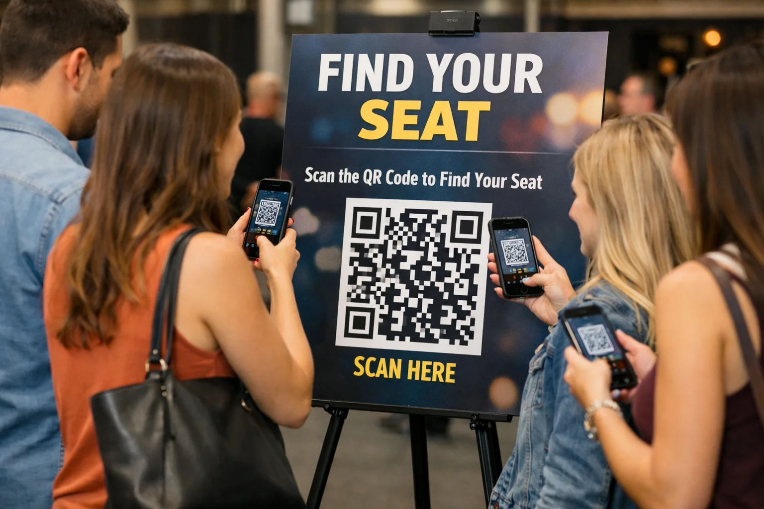 Why a QR Code Seating Chart Is the Future of Event Planning