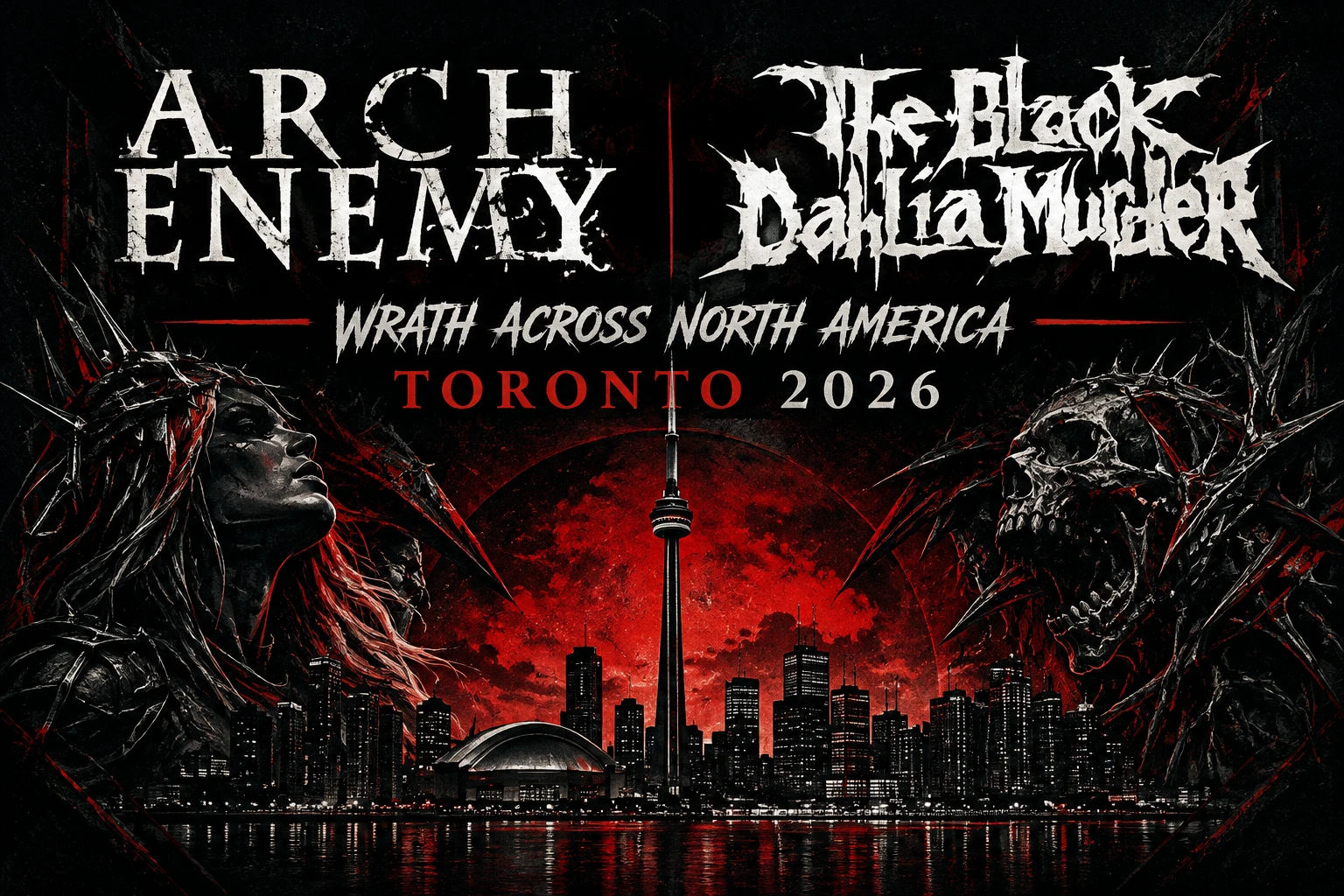 Arch Enemy & Black Dahlia Murder Toronto 2026 Concert