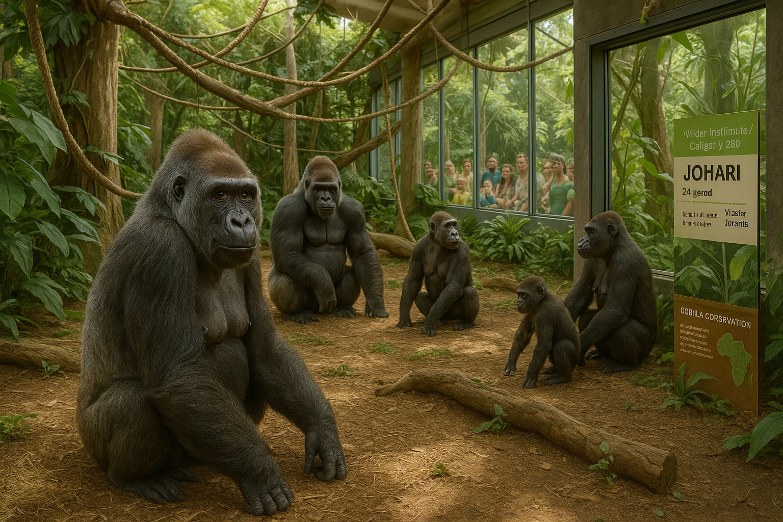 A New Matriarch in the Mountains: Calgary Zoo Welcomes Gorilla Johari in a Vital Conservation Move