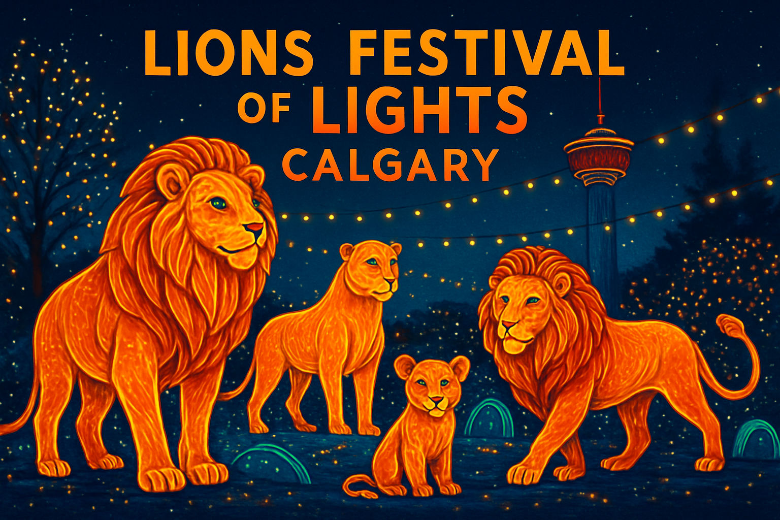 Lions Festival of Lights Calgary: Nov 22 kickoff