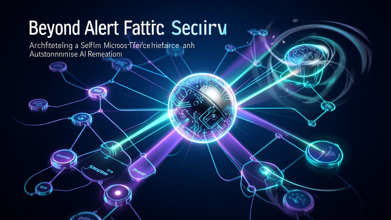 Beyond Alert Fatigue: Architecting a Self-Healing Microservice Fabric with Real-time Threat Intelligence and Autonomous AI Remediation