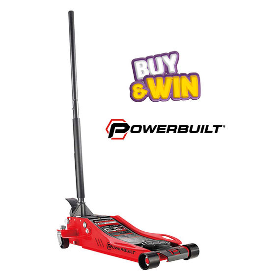 Powerbuilt 2.5TON / 2268KG Low Profile Floor Jack