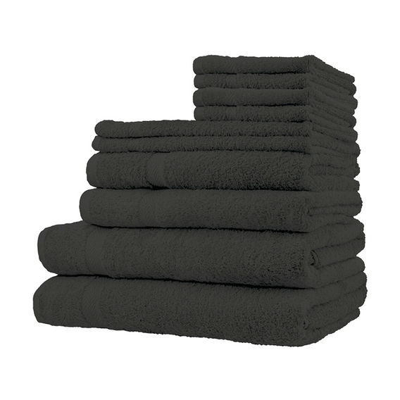 Marlborough Bath Towel 10PK - Charcoal