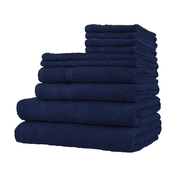 Marlborough Bath Towel 10PK - Monaco Blue