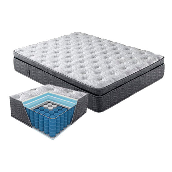 Lincoln Plush Mattress & Base - Queen