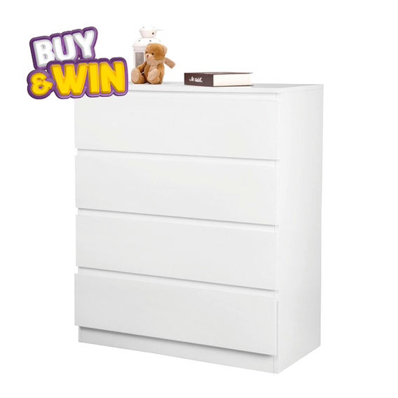 Enkel 4 Drawers Tallboy