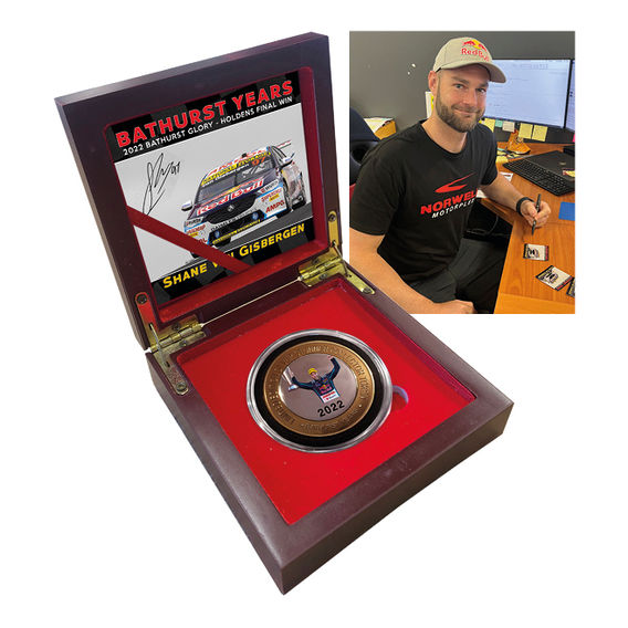 Shane Van Gisbergen 2022 “Bathurst Years” Signed L/Ed Silver Stunner